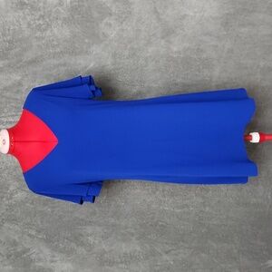 NWT Qixing polyester blue dress size M